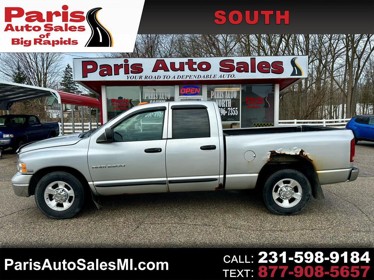 2005 Dodge Ram 2500 ST Quad Cab Long Bed 2WD