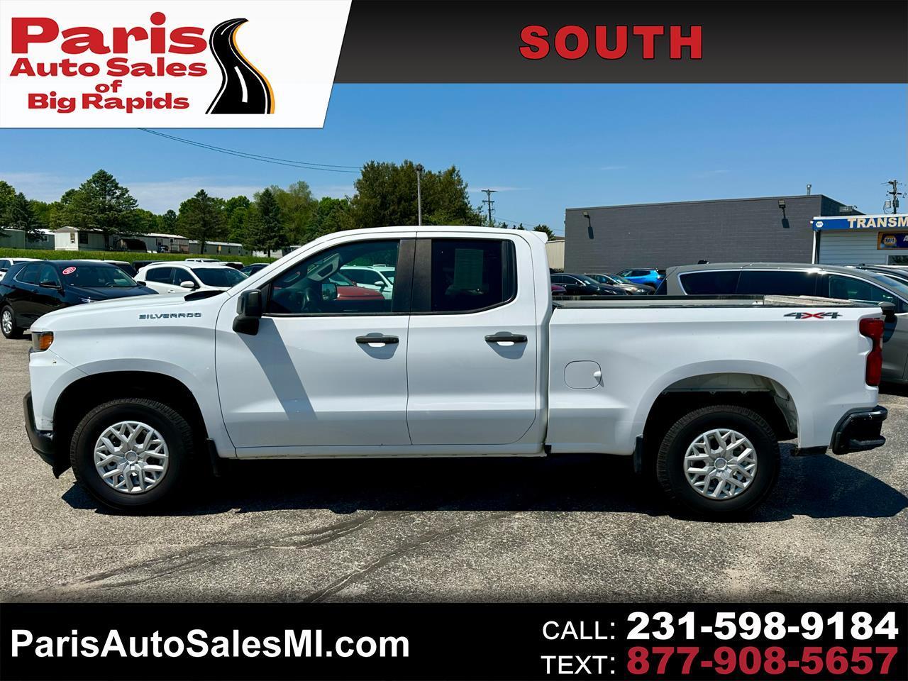 2019 Chevrolet Silverado 1500 Work Truck Double Cab 4WD