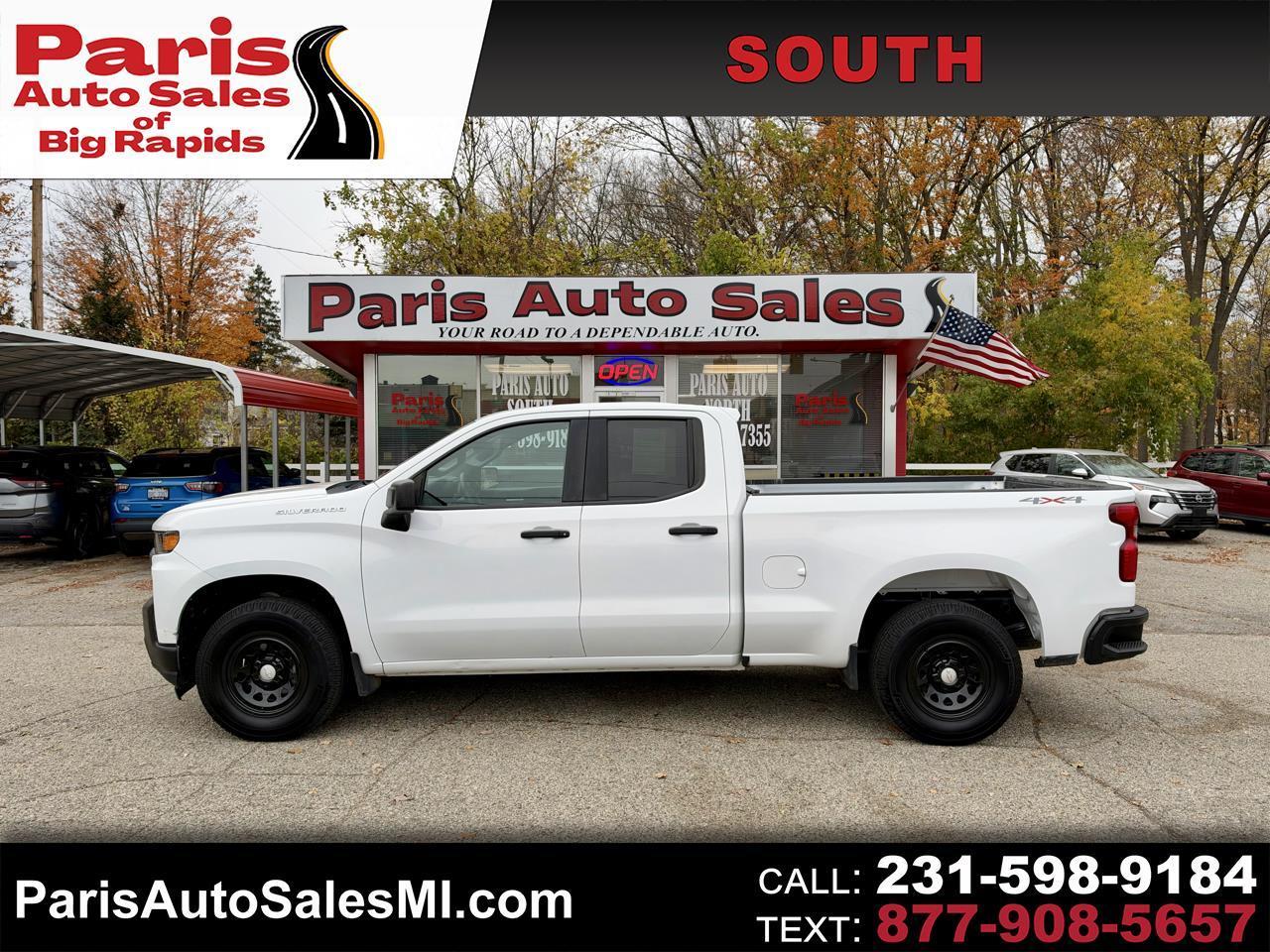 2019 Chevrolet Silverado 1500 Work Truck Double Cab 4WD