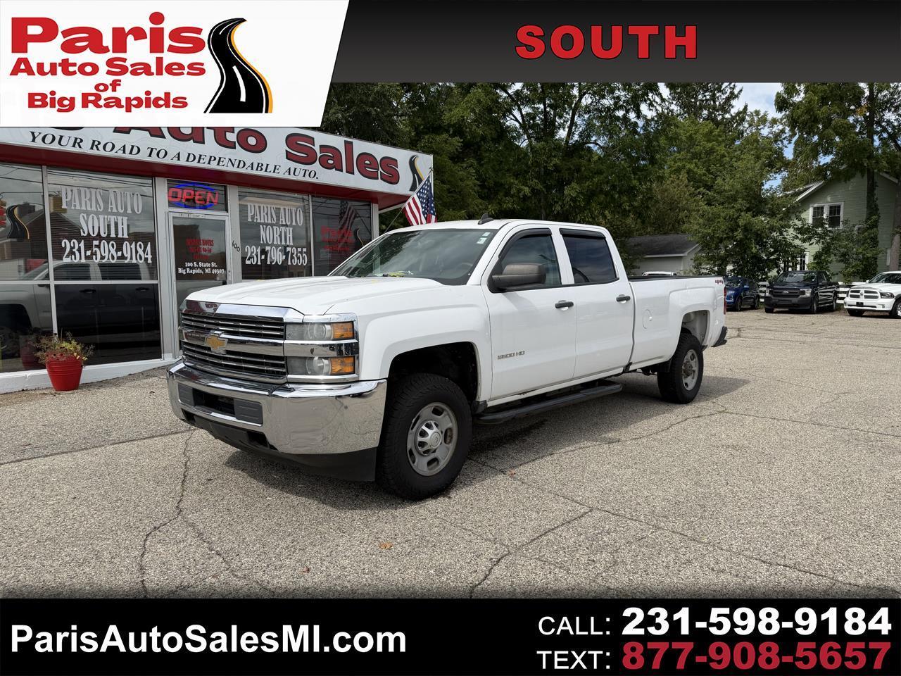 2016 Chevrolet Silverado 2500HD Work Truck Crew Cab 4WD