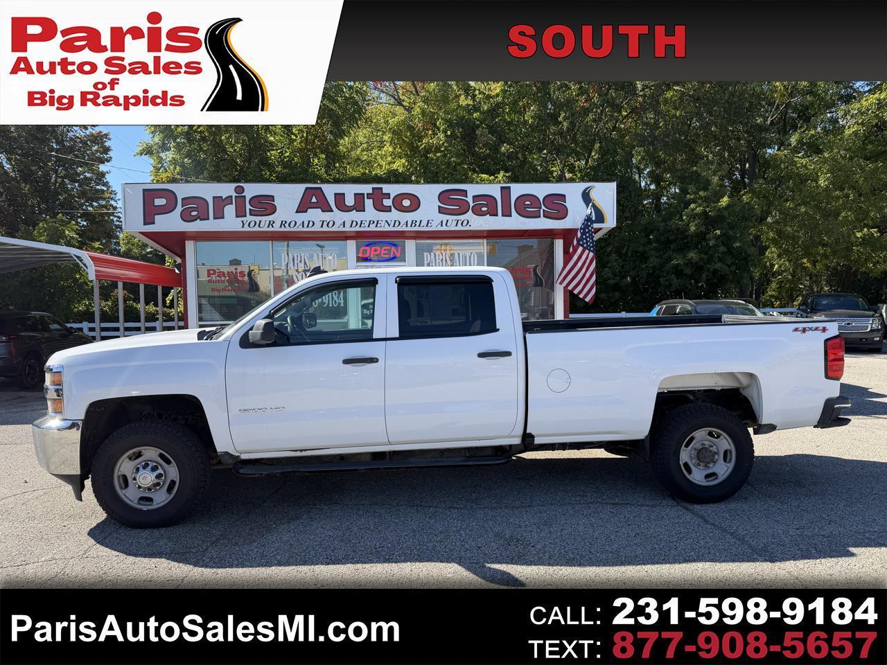 2016 Chevrolet Silverado 2500HD Work Truck Crew Cab 4WD