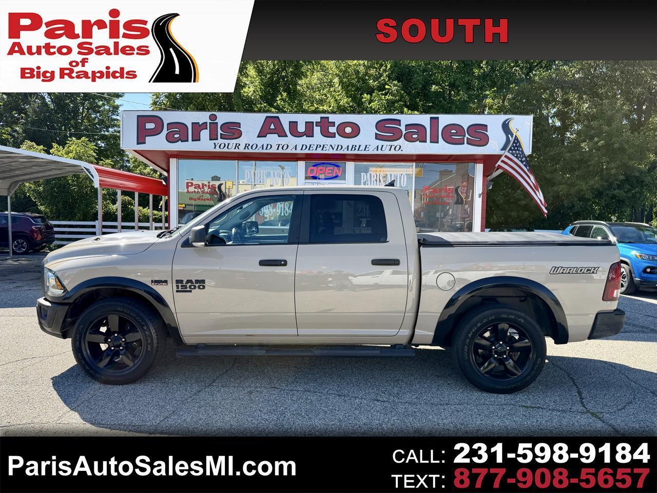 2019 RAM 1500 Classic Warlock 4x4 Crew Cab 5'7" Box