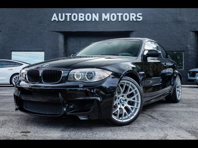 Black 2011 BMW 1 Series Coupe 6-Speed Manual