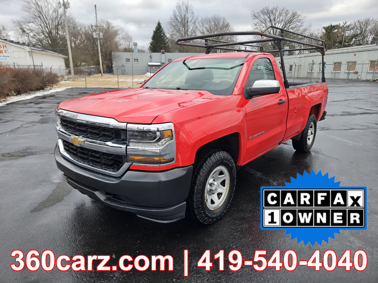 Chevrolet Silverado 1500 4WD Reg Cab 133.0" Work Truck 2017