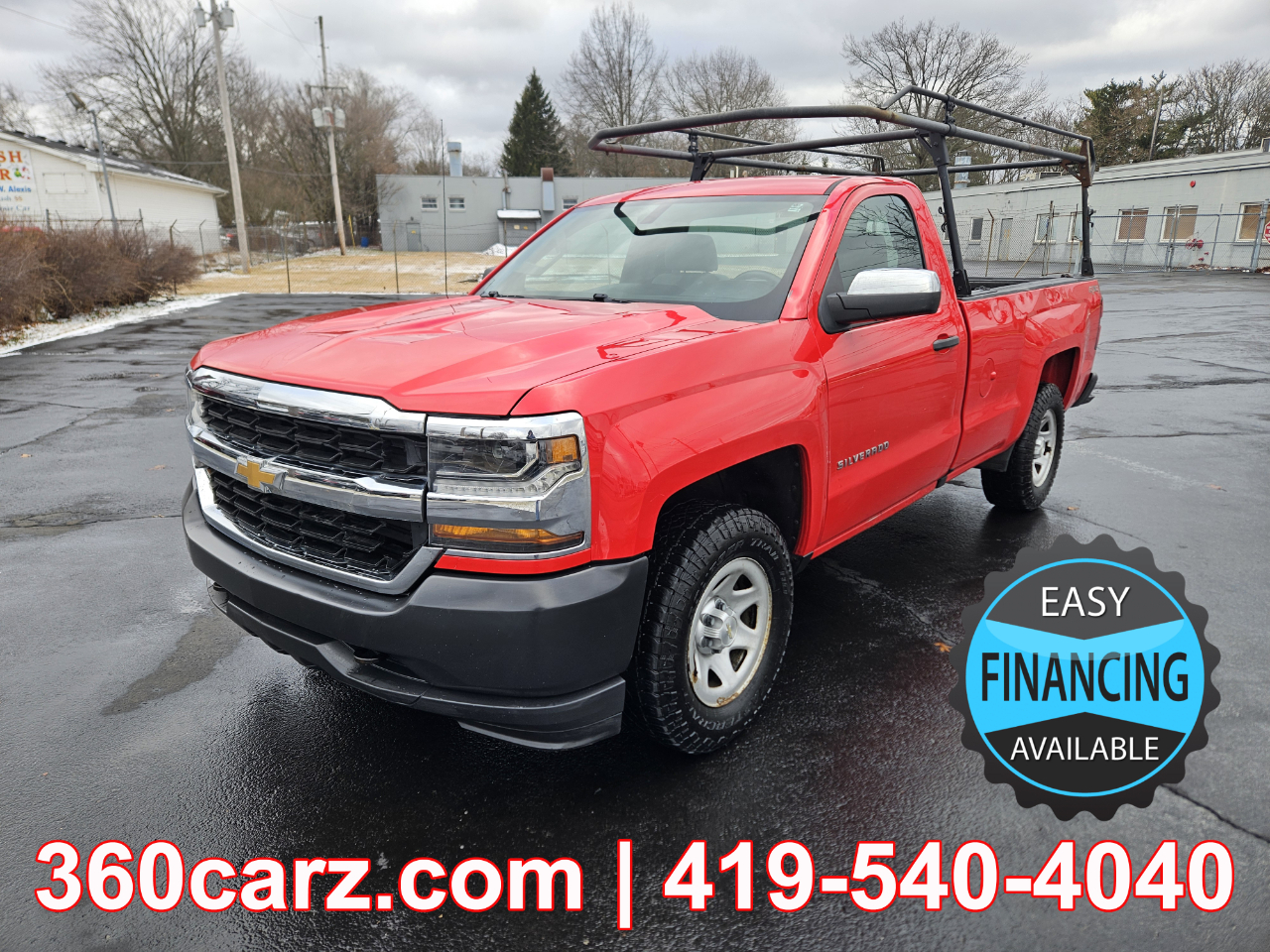 Chevrolet Silverado 1500 4WD Reg Cab 133.0" Work Truck 2017