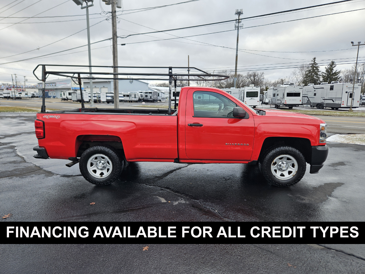 Chevrolet Silverado 1500 4WD Reg Cab 133.0" Work Truck 2017