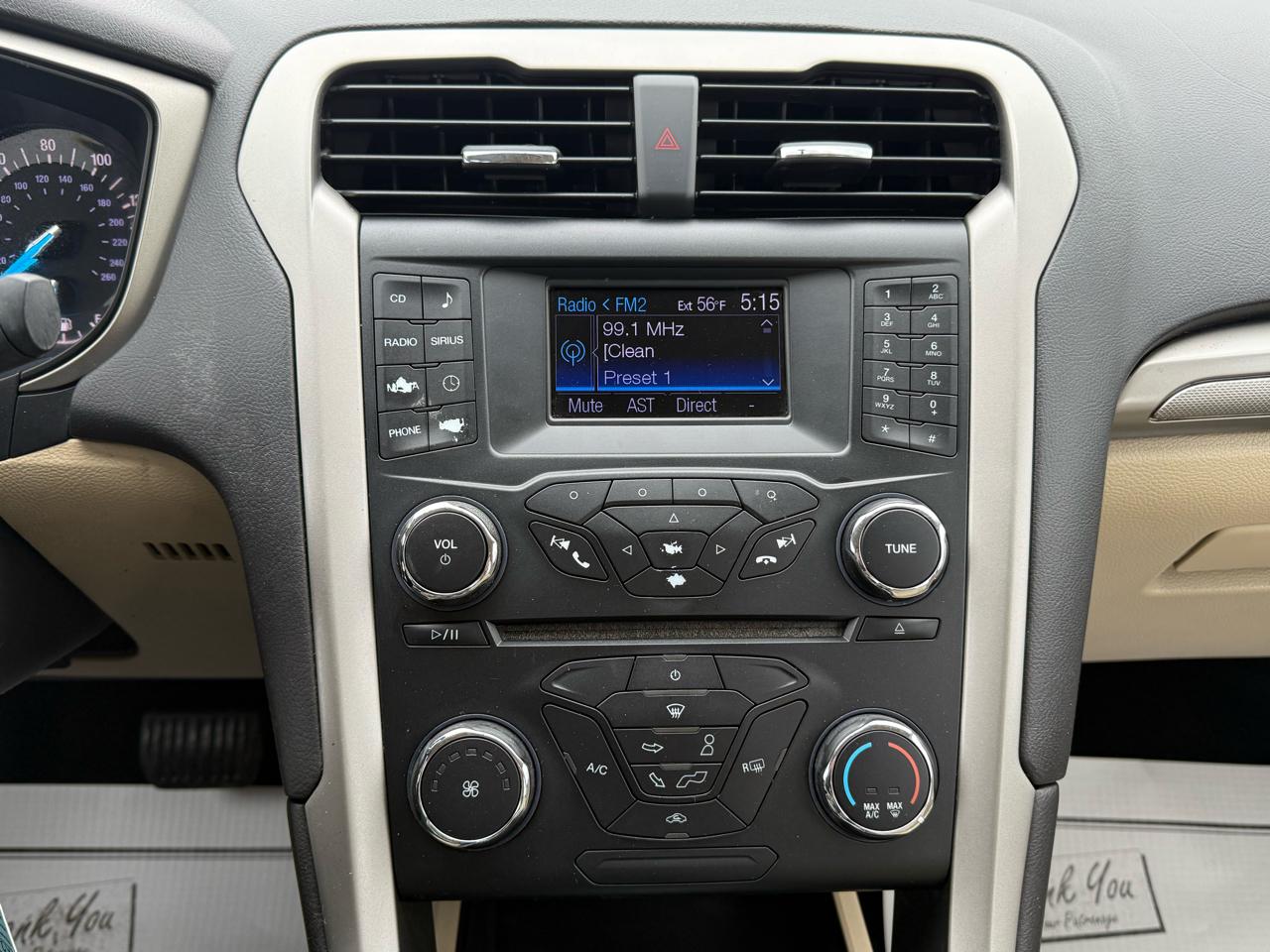 Ford Fusion 4dr Sdn SE FWD 2013