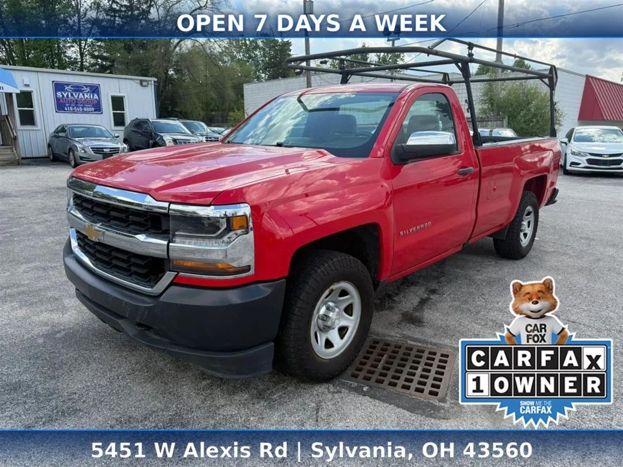 2017 Chevrolet Silverado 1500 Work Truck Long Box 4WD