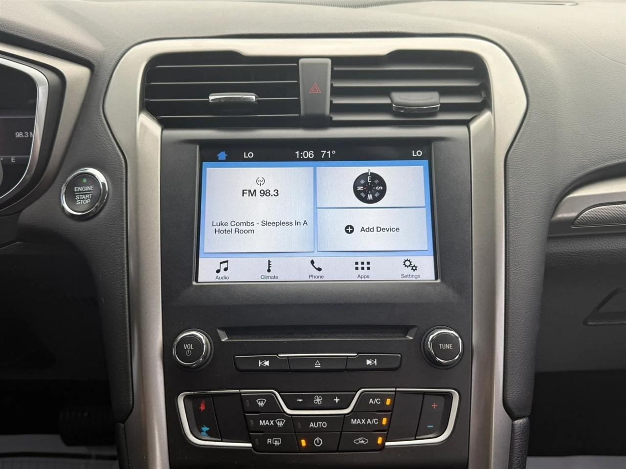Ford Fusion SE 2017