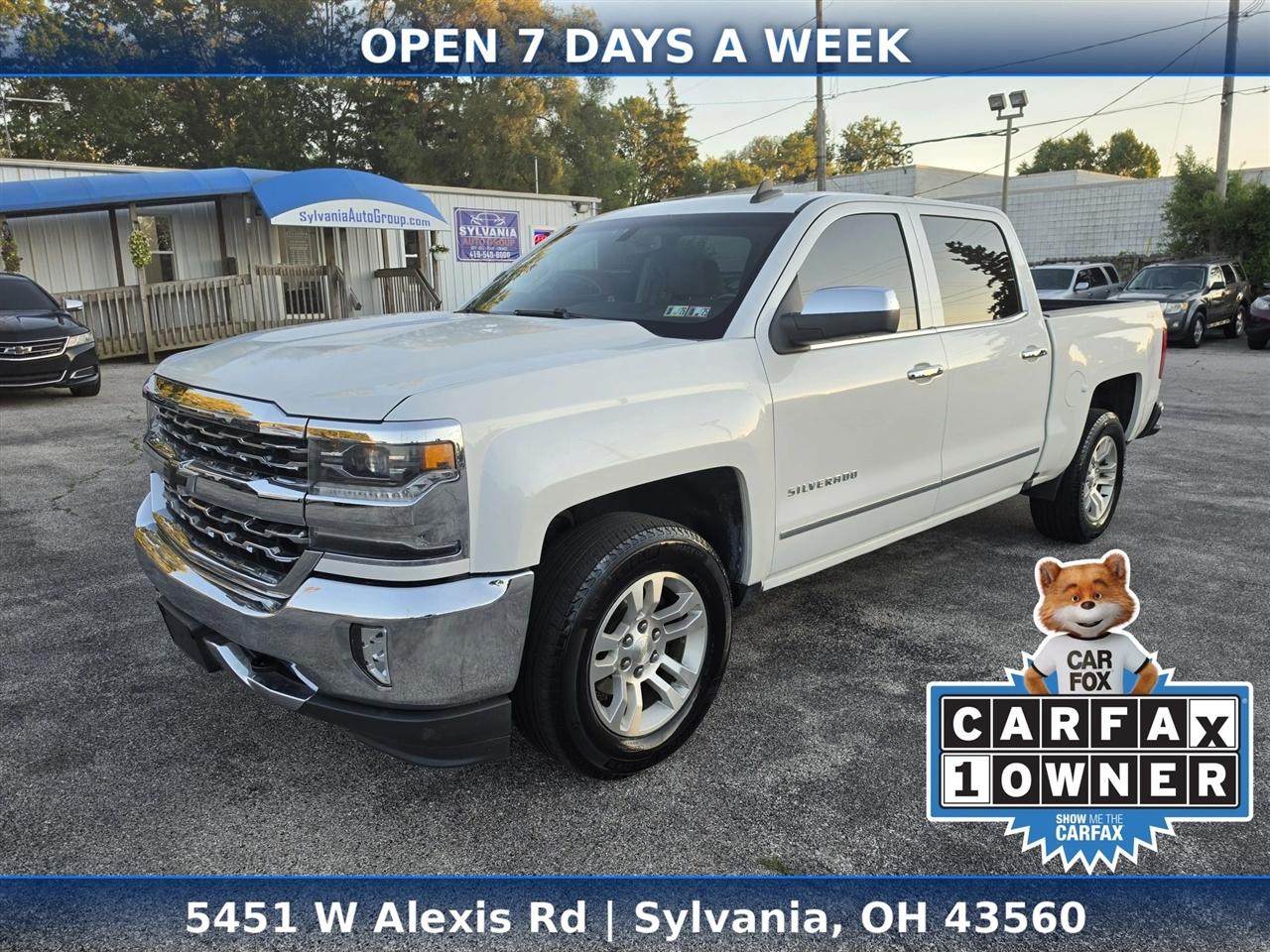 Chevrolet Silverado 1500 LTZ Crew Cab 4WD 2016