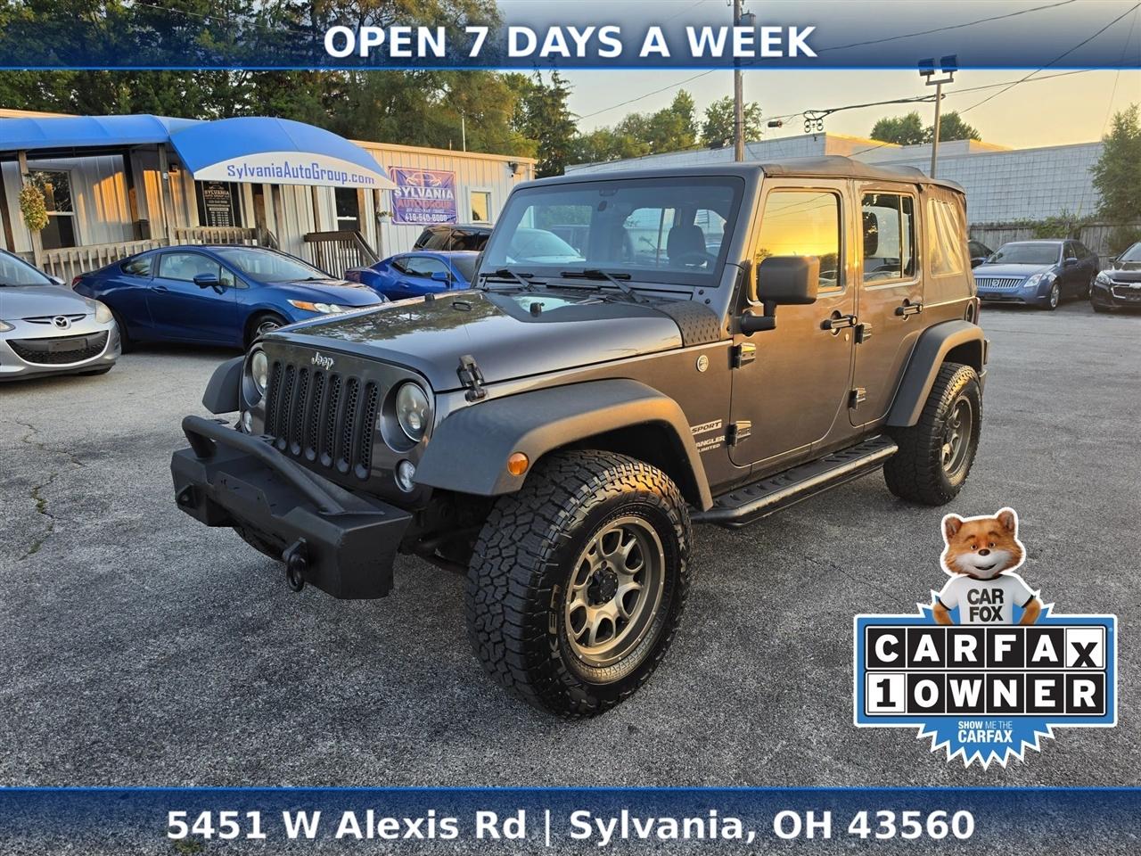 2017 Jeep Wrangler Unlimited Sport 4WD