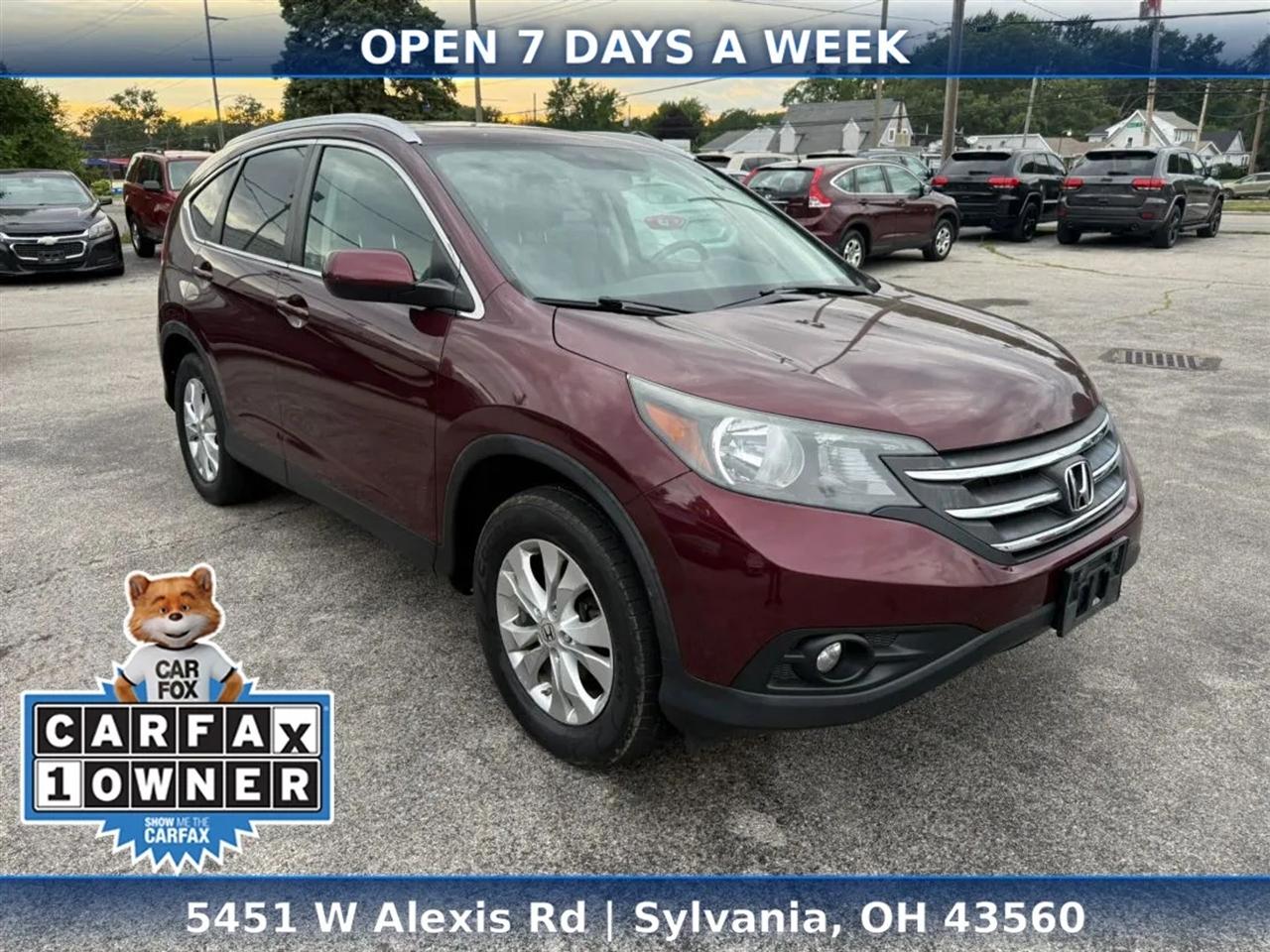 Honda CR-V EX-L 4WD 5-Speed AT 2012