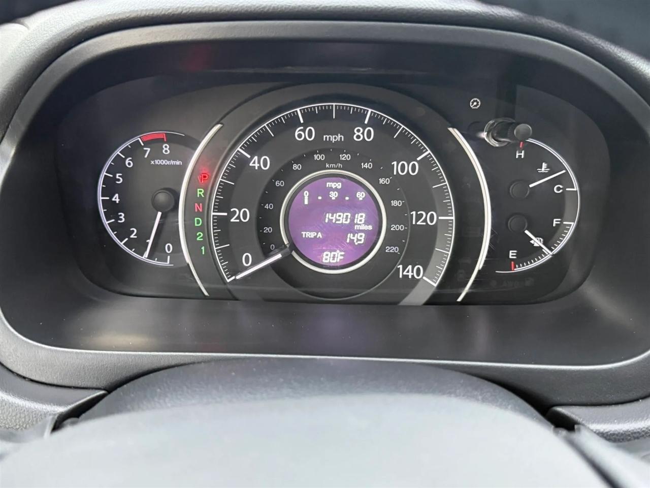 Honda CR-V EX-L 4WD 5-Speed AT 2012