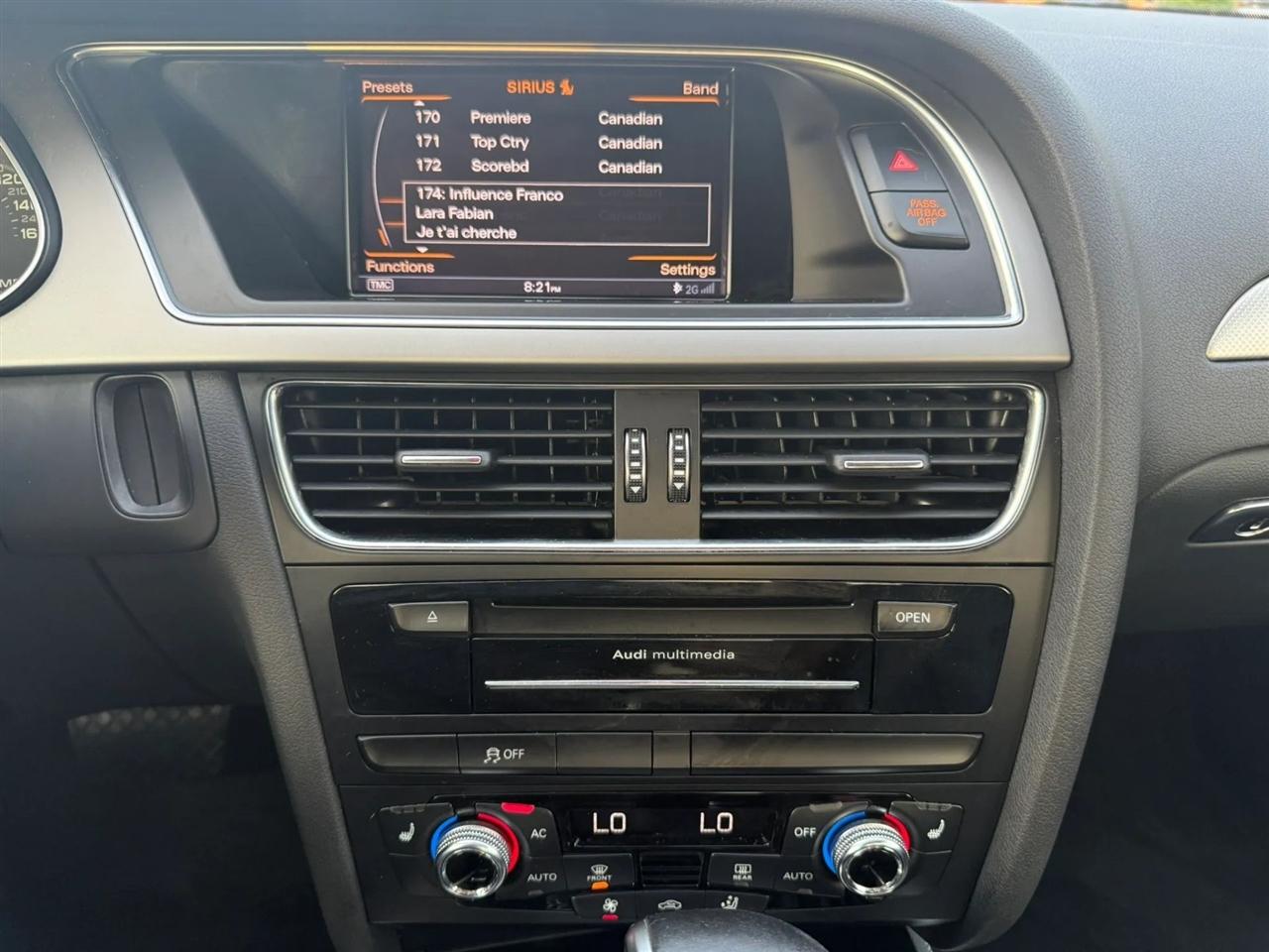 Audi A4 2.0T Sedan quattro Tiptronic 2013