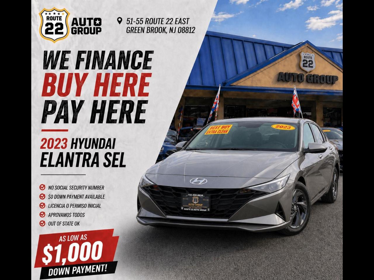 Hyundai Elantra SEL 2023