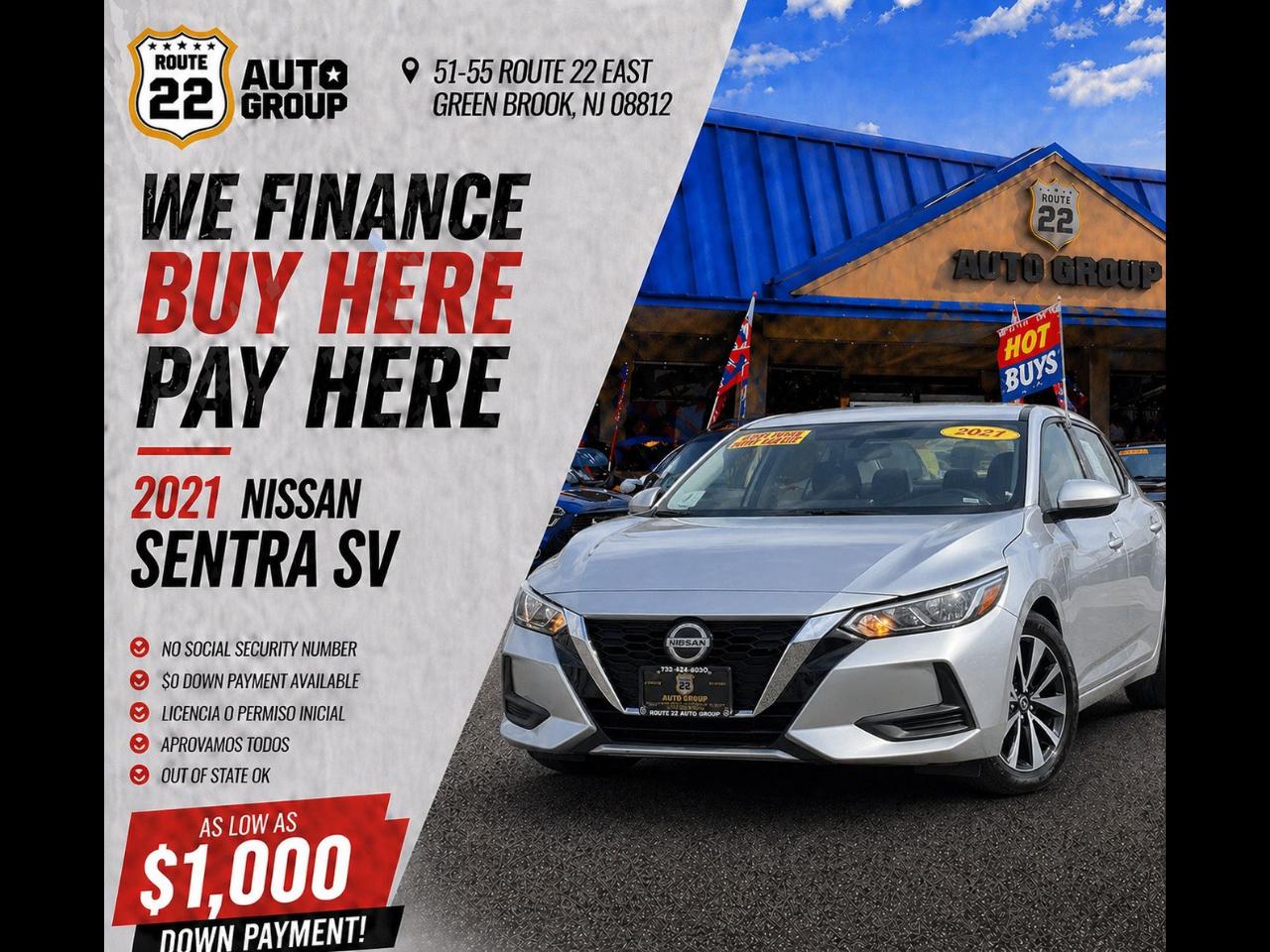 Nissan Sentra SV 2021