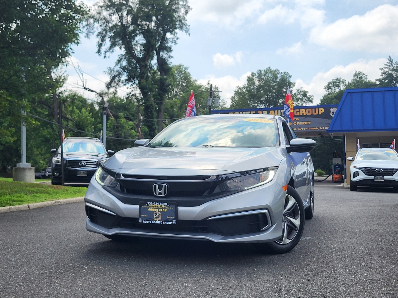 Honda Civic LX Honda Sensing Sedan CVT 2020 Honda Civic LX Honda Sensing Sedan CVT 2020