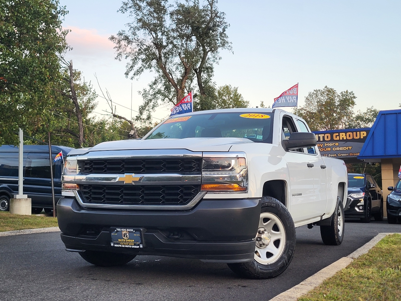Chevrolet Silverado 1500 Work Truck Double Cab 4WD 2018 Chevrolet Silverado 1500 Work Truck Double Cab 4WD 2018