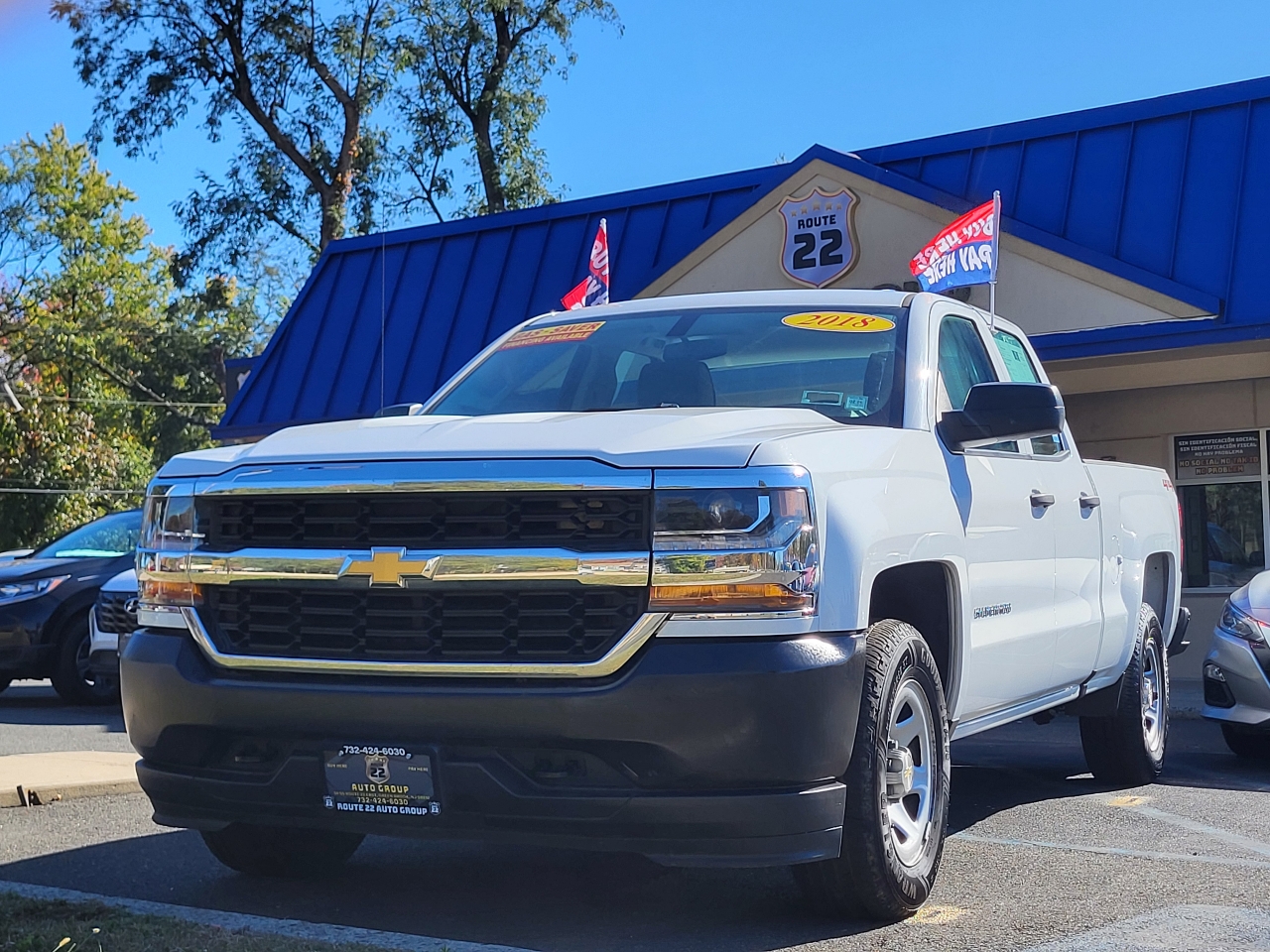 Chevrolet Silverado 1500 Work Truck Double Cab 4WD 2018 Chevrolet Silverado 1500 Work Truck Double Cab 4WD 2018