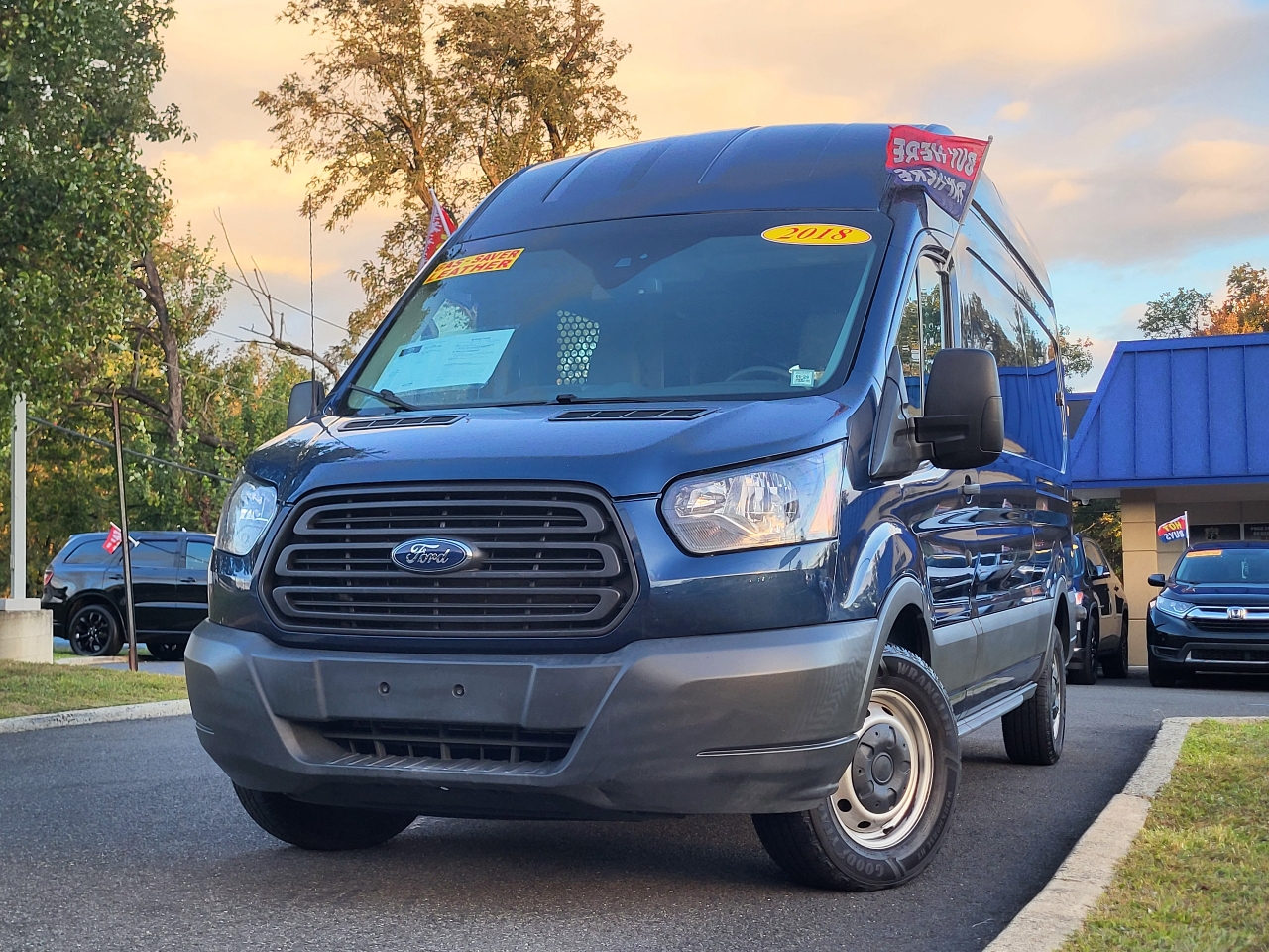 Ford Transit 350 Van High Roof w/Sliding Pass. 148-in. WB 2018 Ford Transit 350 Van High Roof w/Sliding Pass. 148-in. WB 2018
