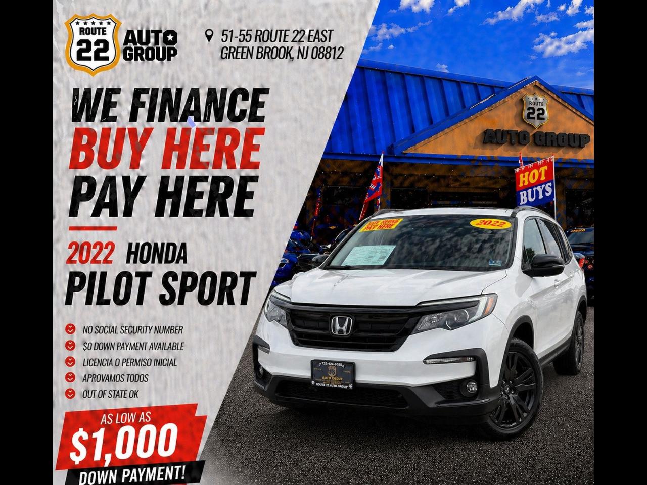 2022 Honda Pilot Sport AWD