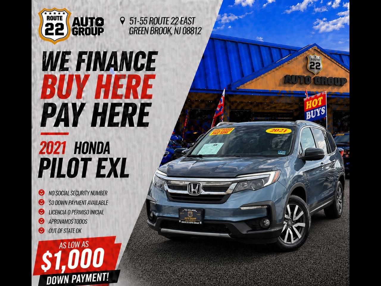 2021 Honda Pilot EXL 4WD