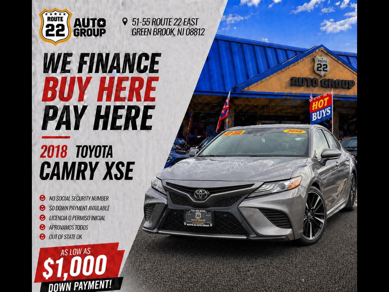 2018 Toyota Camry XSE