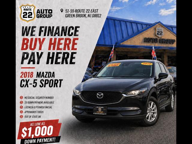 Black 2018 Mazda CX-5 Grand Touring AWD SUV / Crossover All-Wheel Drive