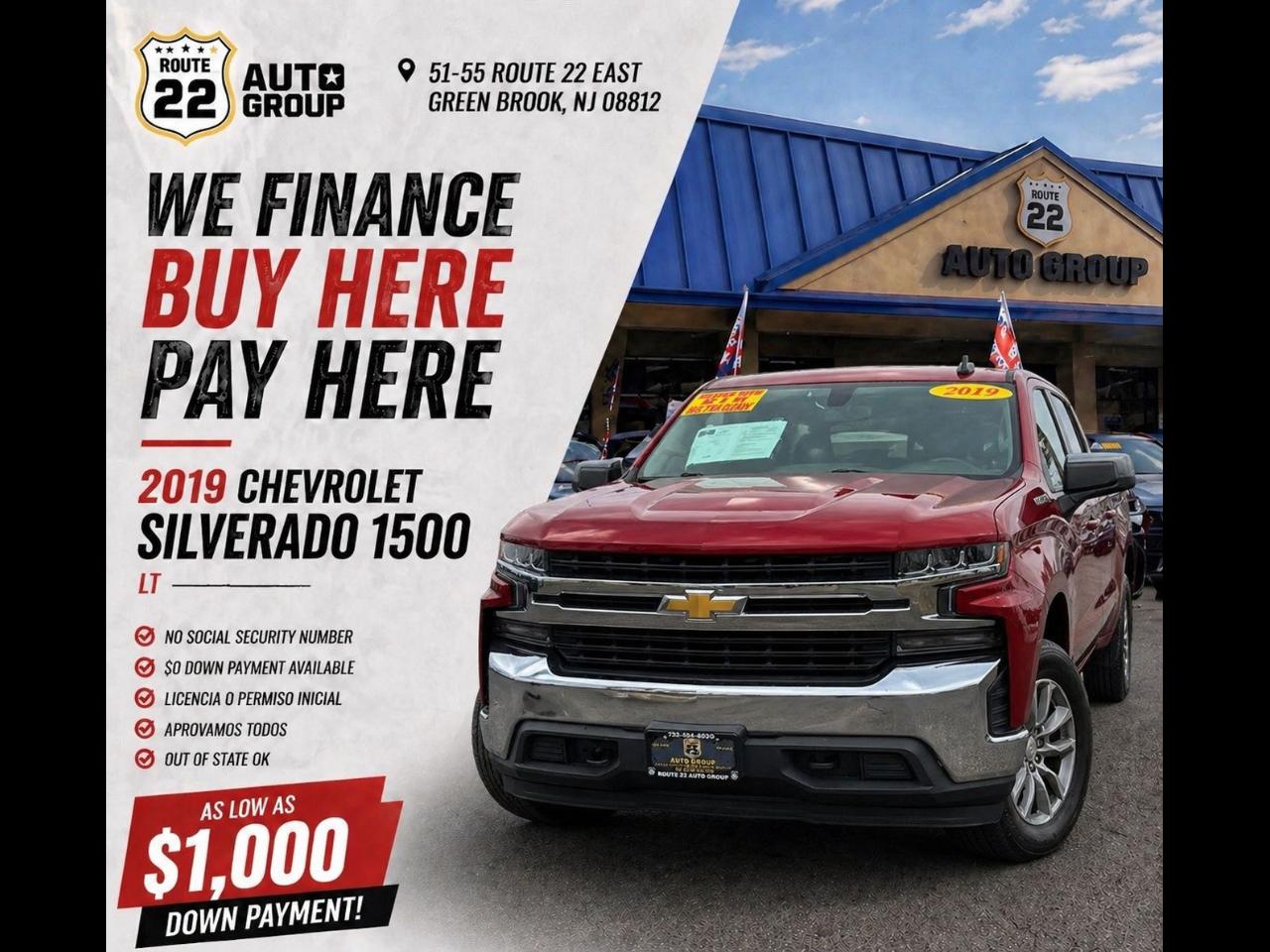 Chevrolet Silverado 1500 LT Crew Cab 4WD 2019