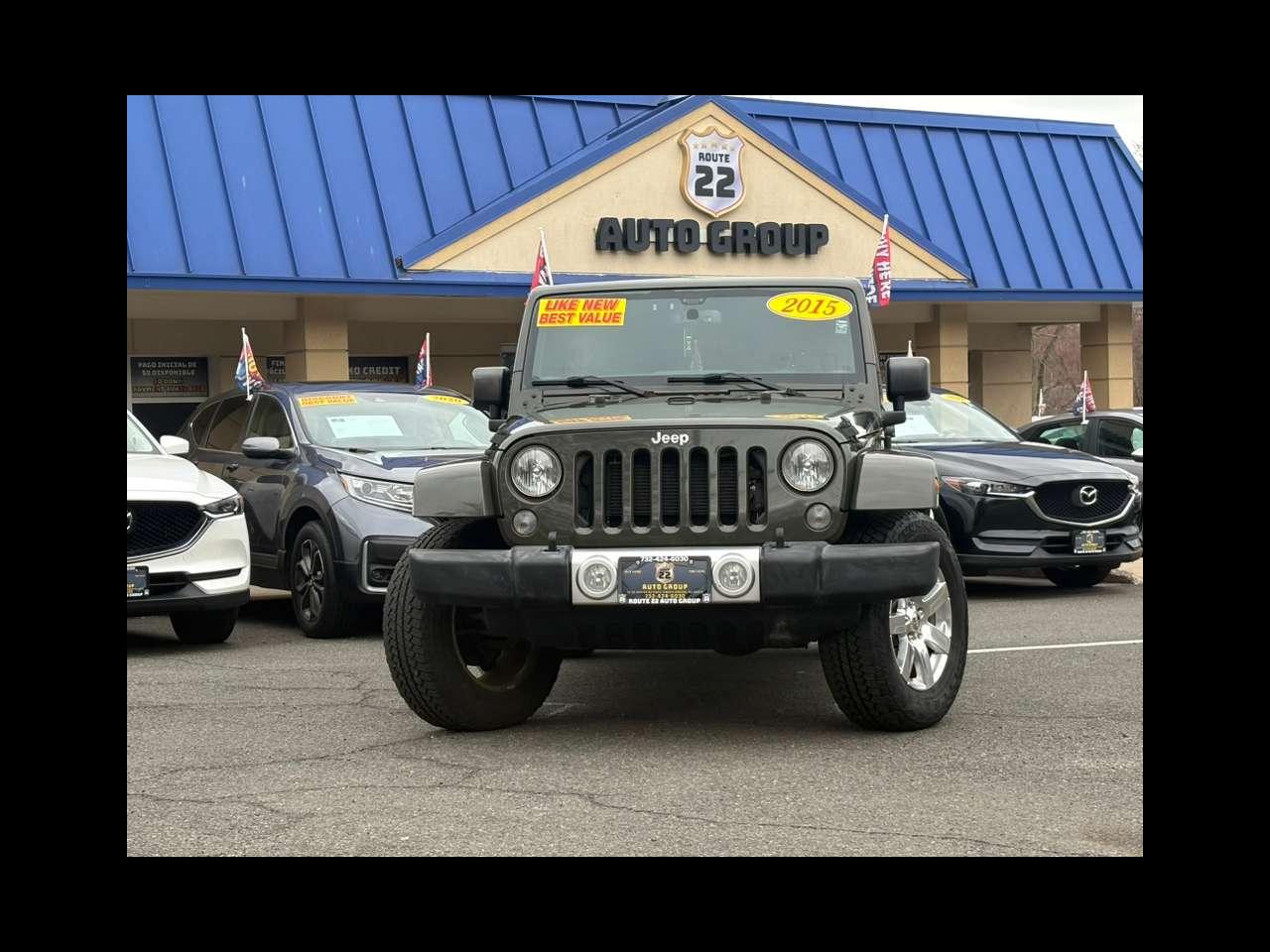 Jeep Wrangler Unlimited Sahara 4WD 2015