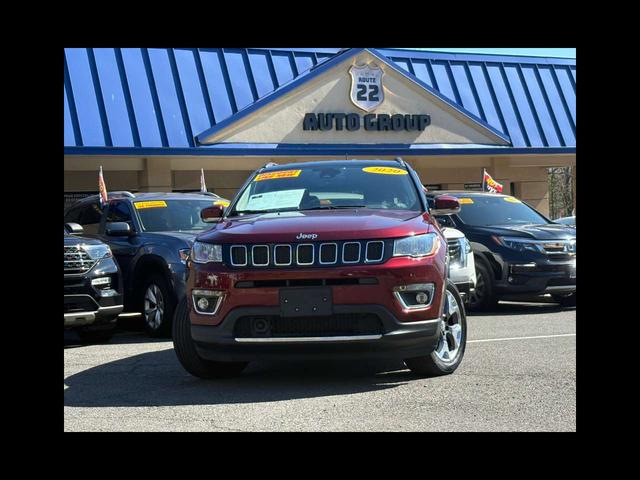 Red 2020 Jeep Compass Limited 4WD SUV / Crossover Four-Wheel Drive