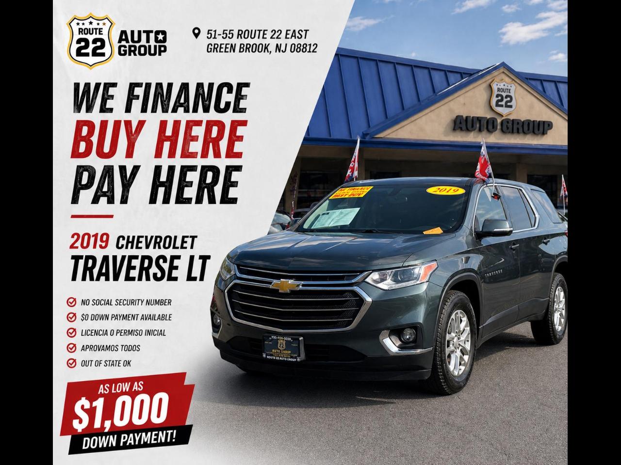 Chevrolet Traverse LT Cloth AWD 2019