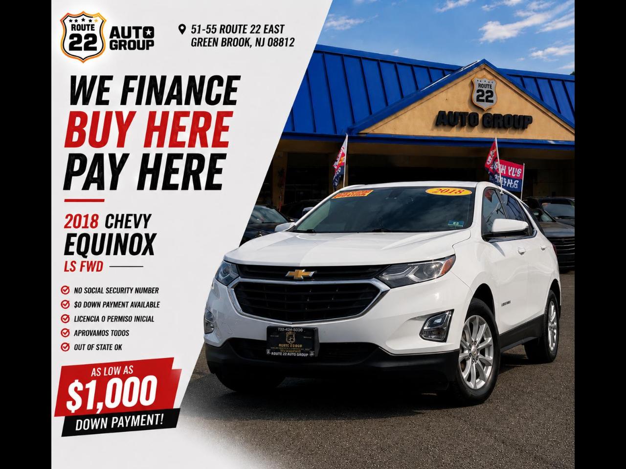 Chevrolet Equinox LS FWD 2018