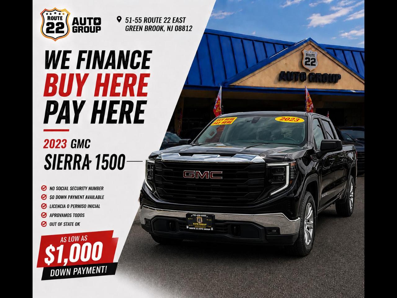 GMC Sierra 1500 Pro Double Cab 4WD 2023