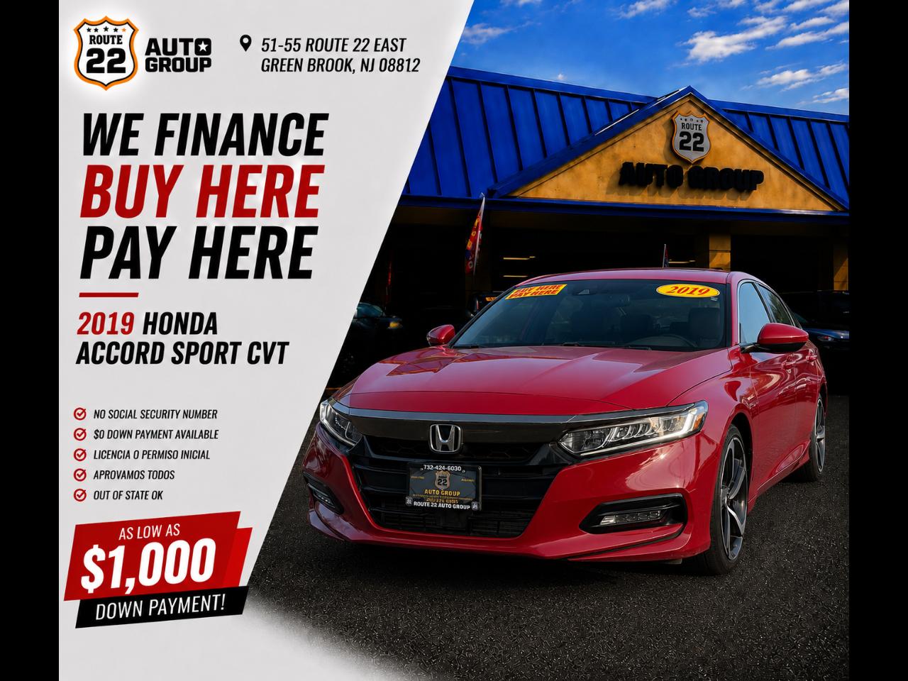 2019 Honda Accord Sport CVT
