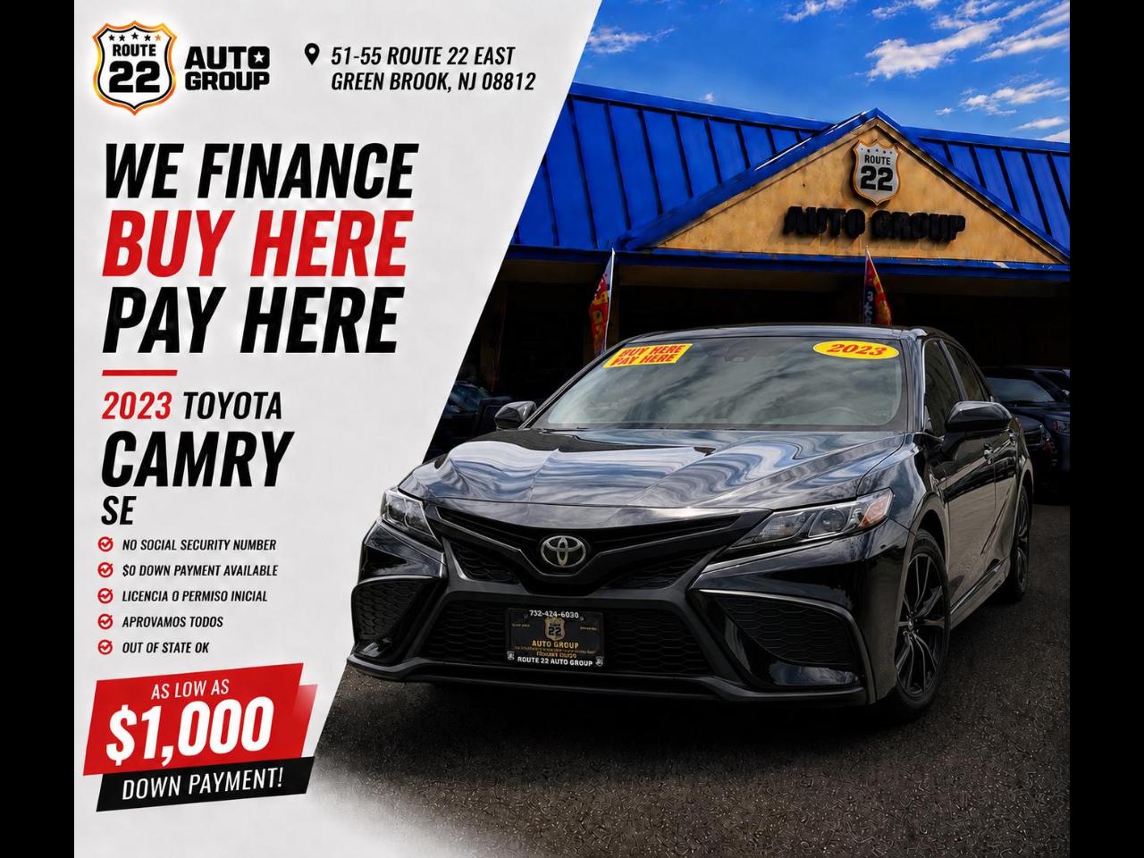 Toyota Camry SE 2023