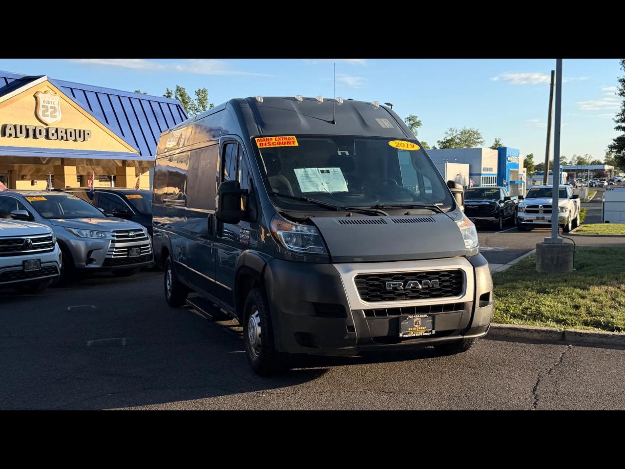 RAM Promaster 3500 High Roof w/Extended Length 2019
