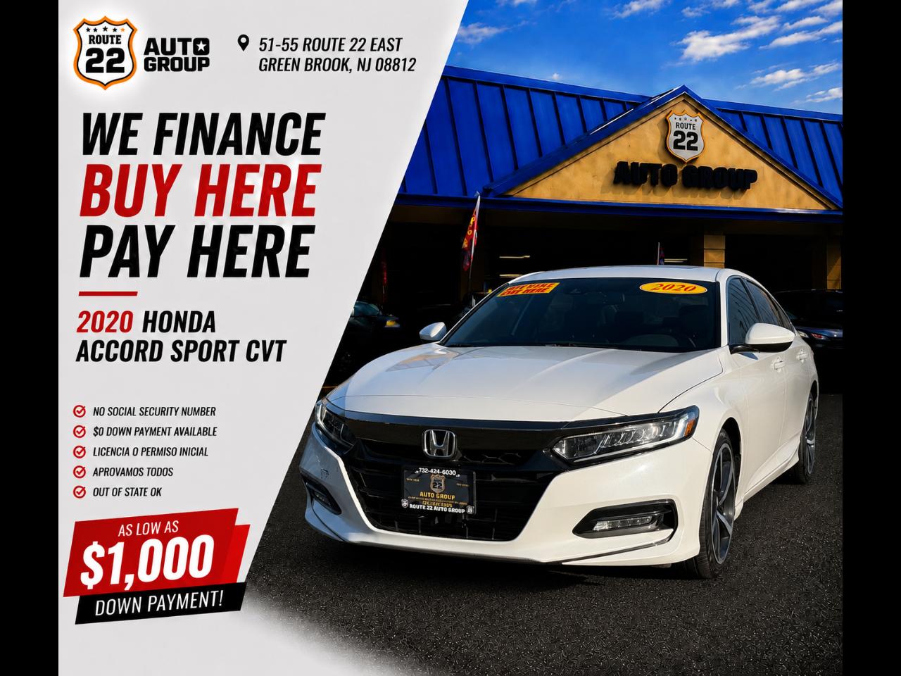 2020 Honda Accord Sport CVT
