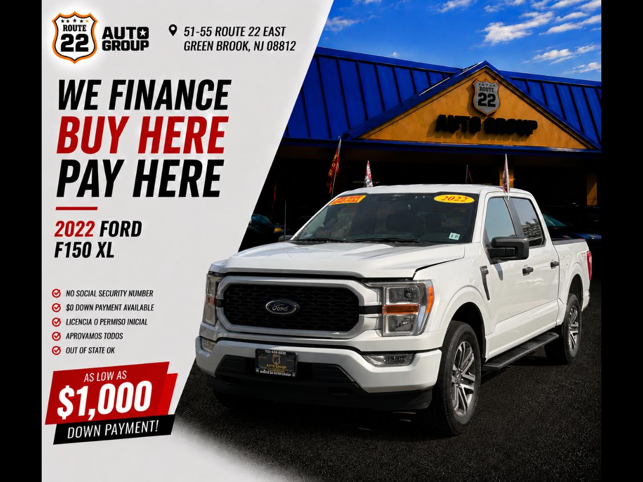 Ford F-150 XL SuperCrew 6.5-ft. Bed 4WD 2022