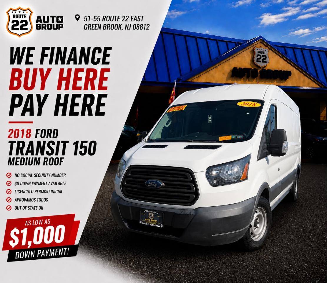 Ford Transit 150 Van Med. Roof w/Sliding Pass. 148-in. WB 2018