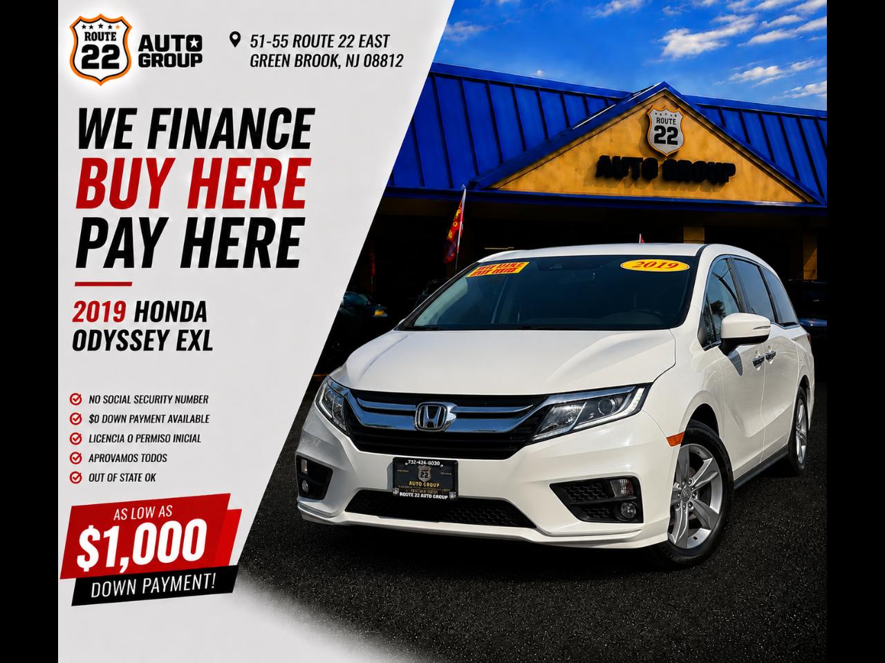 Honda Odyssey EX-L 2019