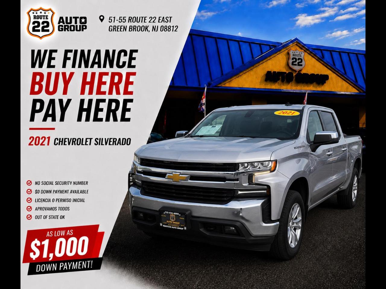 2021 Chevrolet Silverado 1500 Custom Double Cab 2WD