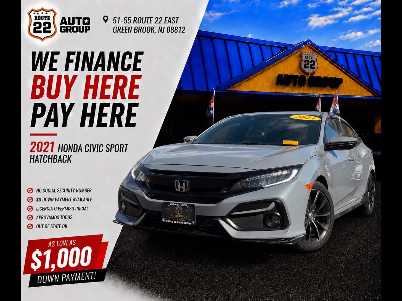2021 Honda Civic Sport Touring CVT