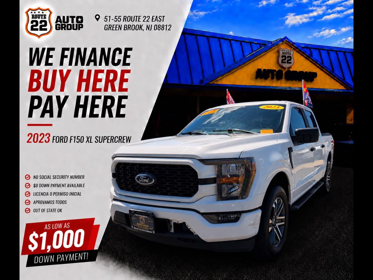 2023 Ford F-150 Lariat SuperCrew 5.5-ft. Bed 4WD