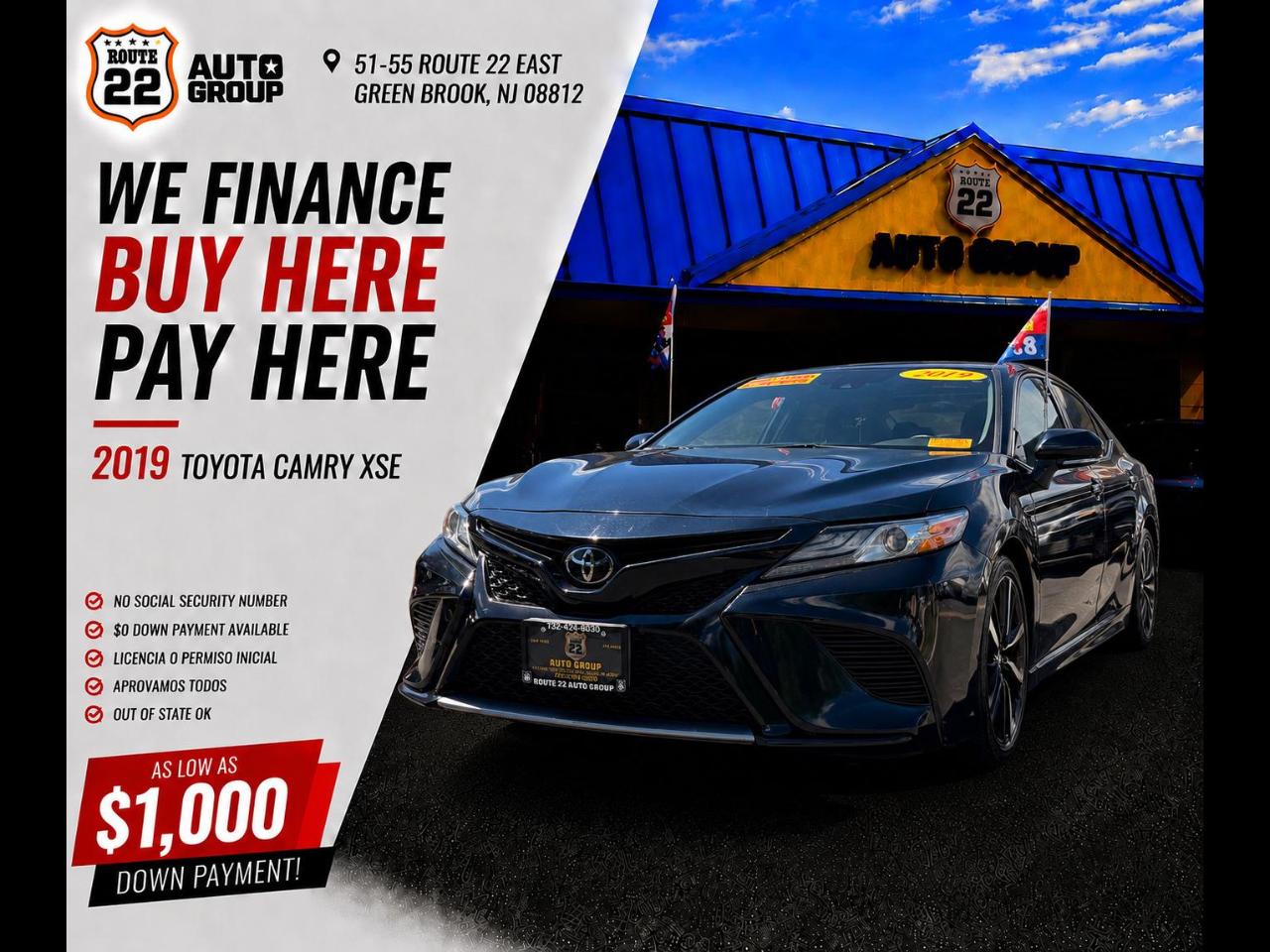Toyota Camry XSE 2019