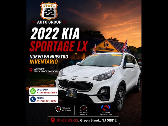 White 2022 Kia Sportage SUV / Crossover All-Wheel Drive Automatic