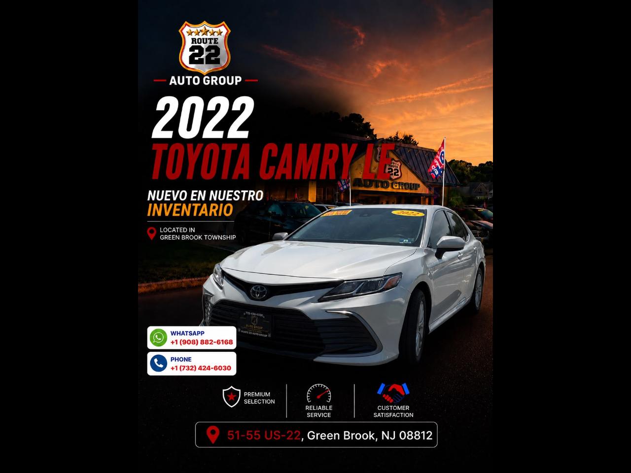 2022 Toyota Camry LE AWD