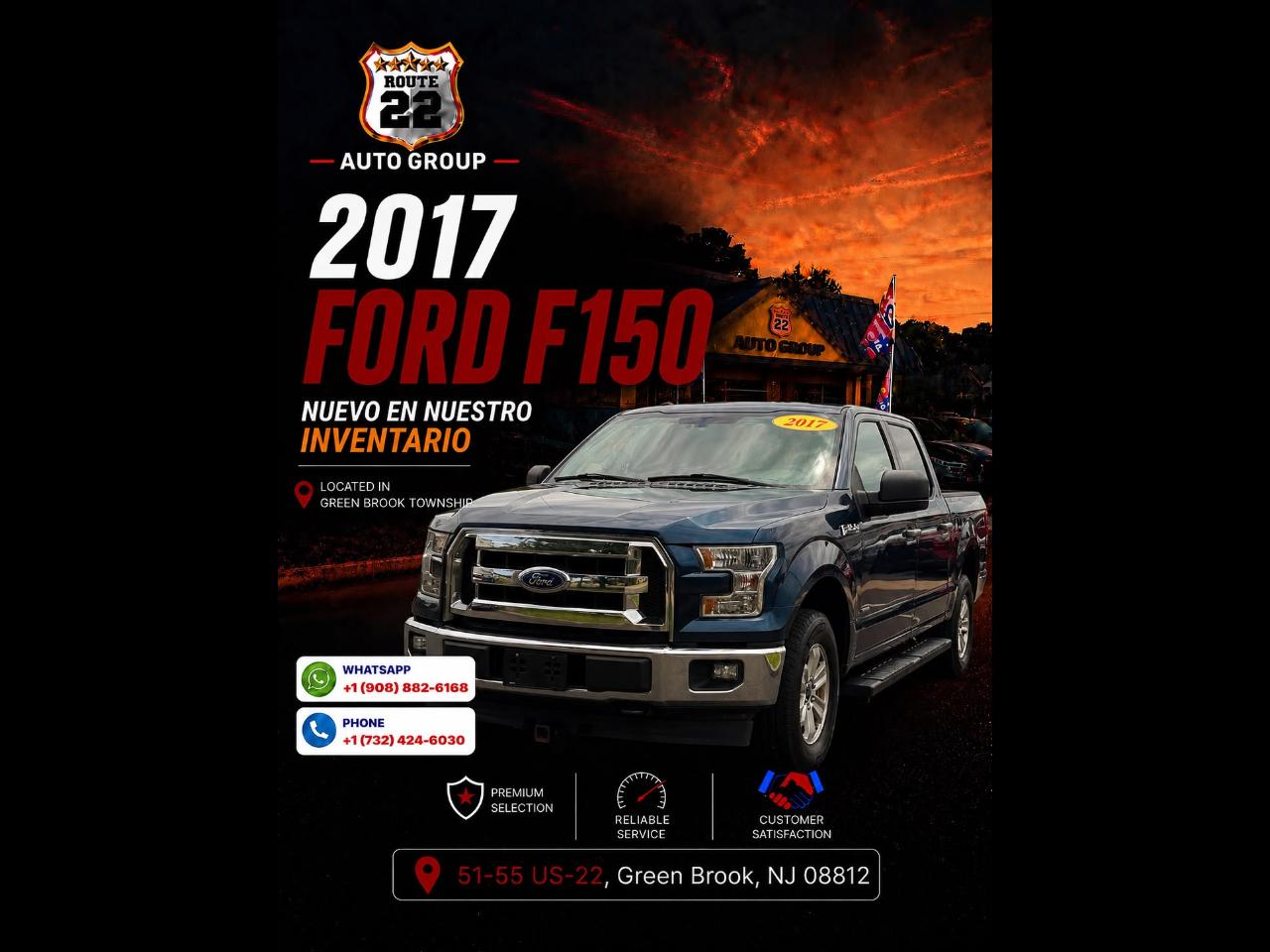 Ford F-150 Lariat SuperCrew 6.5-ft. Bed 4WD 2017