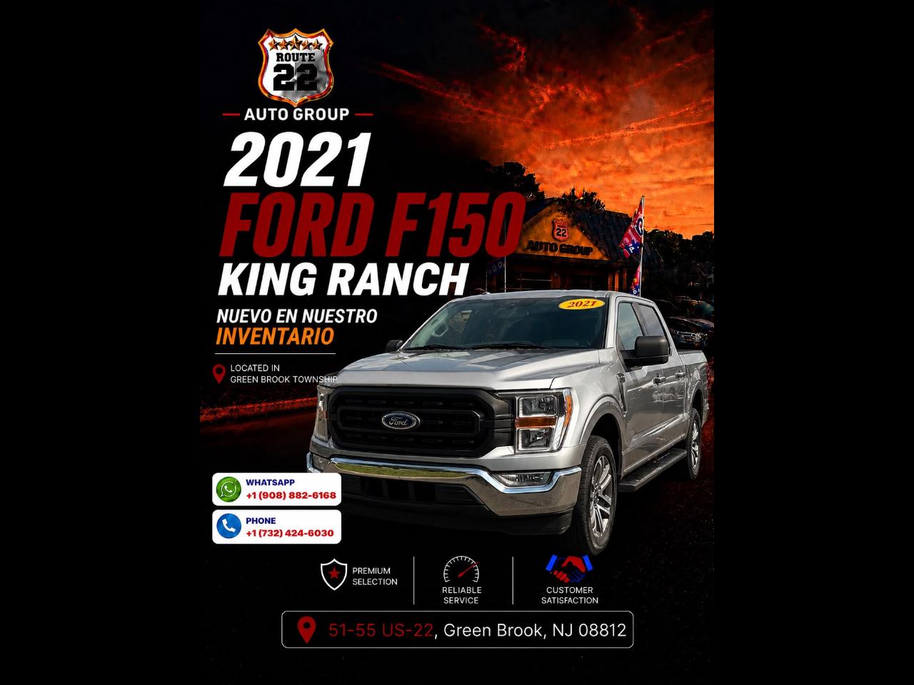 2021 Ford F-150 King-Ranch SuperCrew 5.5-ft. 2WD