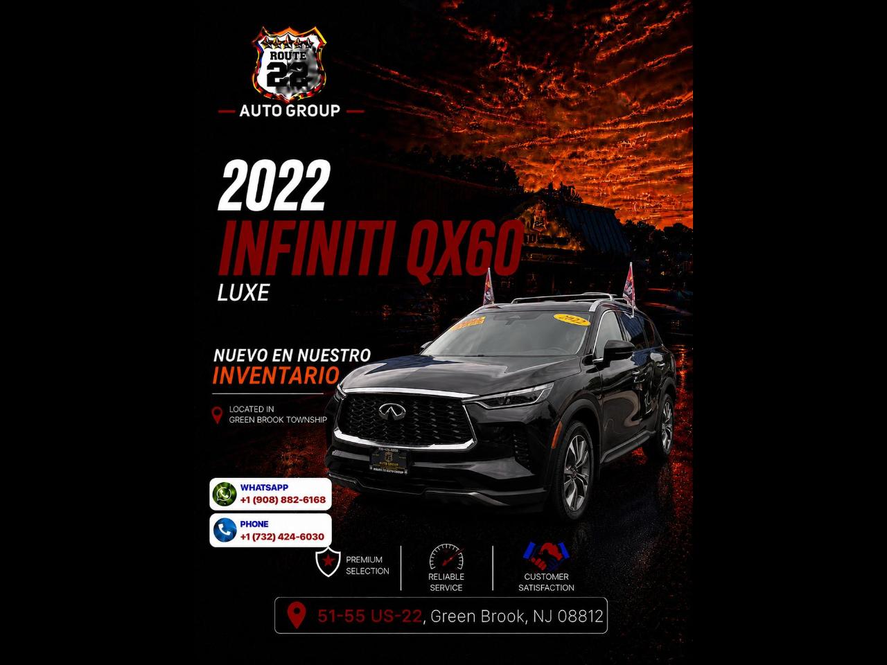 2022 Infiniti QX60 LUXE AWD